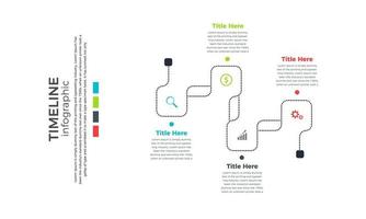 Business Infographic template. design options or steps with 4 numbers, creative infographic design template