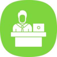 Boss Vector Icon Design