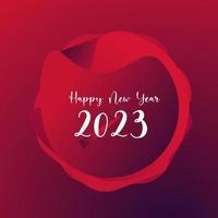 happy new year 2023 vector