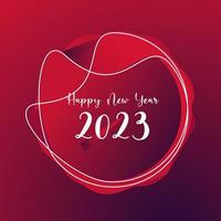 happy new year 2023 vector