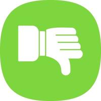 Dislike Vector Icon Design