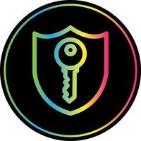 Private Key Vector Icon Design