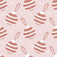 Seamless background with patterns for Christmas decorations. vector