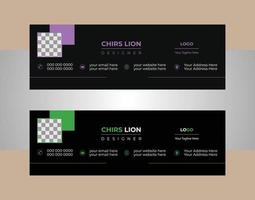 Cover template web banner design. vector