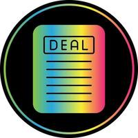 Deal Vector Icon Design