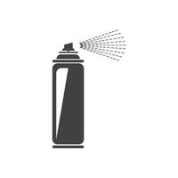 diseño de plantilla de logotipo de icono de ilustración de vector de pintura en aerosol