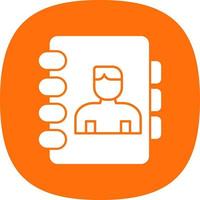 Contacts Vector Icon Design