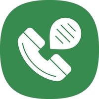 Phone Call Vector Icon Design