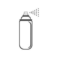 spray paint  vector illustration icon Logo Template design