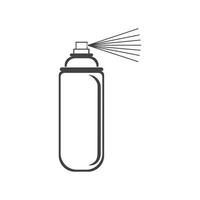 spray paint  vector illustration icon Logo Template design