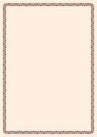 Elegant vector frame