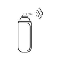 spray paint  vector illustration icon Logo Template design