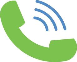 call phone sign vector