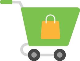 cart vector flat illustration