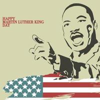 Vector illustration martin luther king day