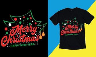 Merry Christmas December 25 t shirt, vector