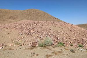 el negev es un desierto en el medio oriente, ubicado en el sur de israel. foto