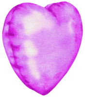 elemento de globo de hoja violeta acuarela pintado a mano png