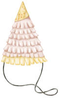 acuarela feliz año nuevo elemento clipart png