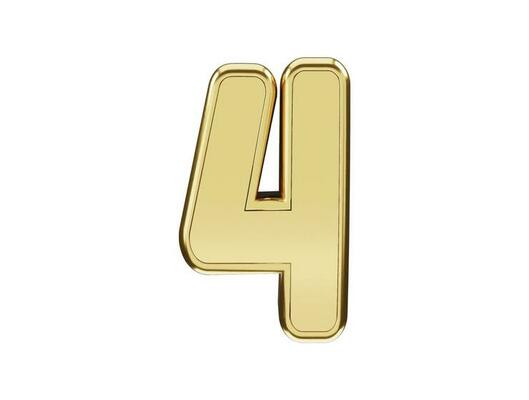 Number letter text effect vector illustration