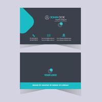 Modern Business card Design Template vector