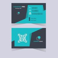 Modern Business card Design Template vector