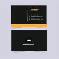 Vector Modern Creative and Clean Business Card Template