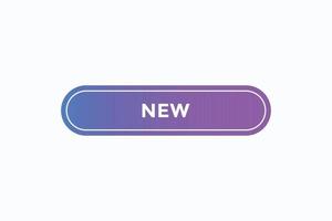 new button vectors.sign label speech bubble new vector