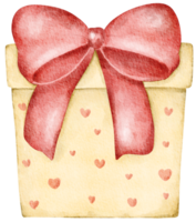 Watercolor Valentine's Day Element png