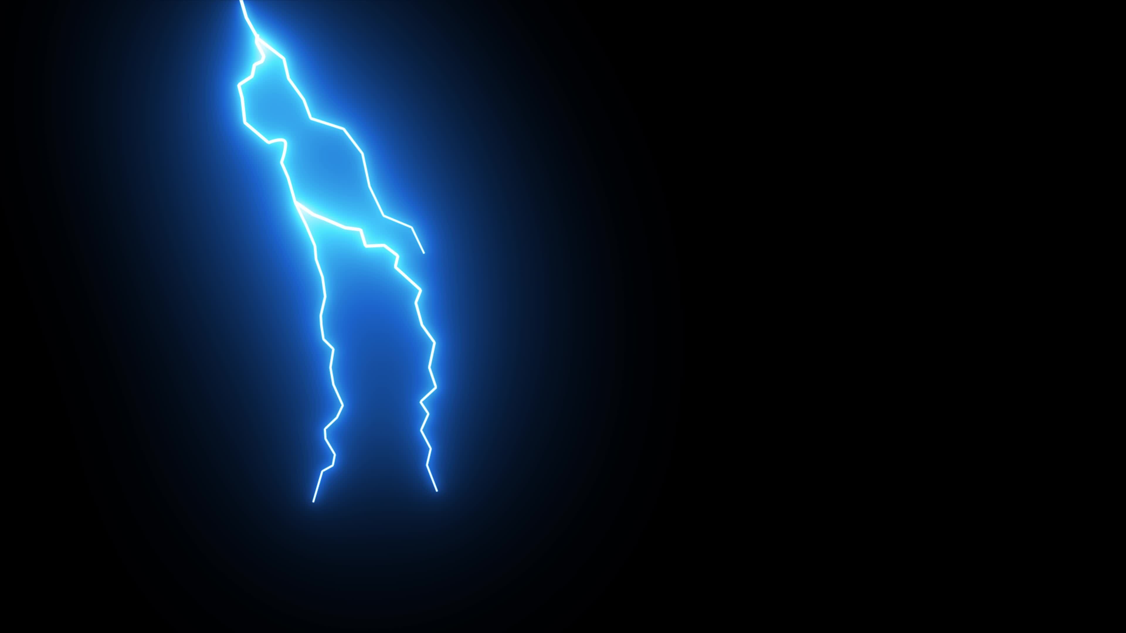 lightning bolt black background