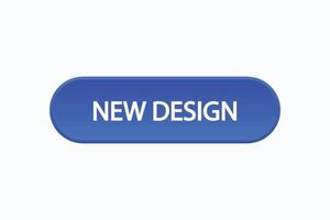 new design button vectors.sign label speech bubble new design vector
