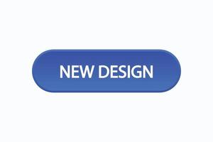 new design button vectors.sign label speech bubble new design vector