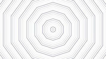 Blue slim decagon star simple flat geometric on white background loop. Starry decagonal radio waves endless creative animation. Stars seamless motion graphic backdrop. Astra radar sonar rings design. video