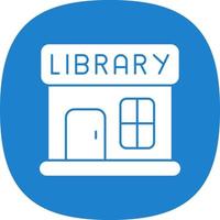 diseño de icono de vector de biblioteca