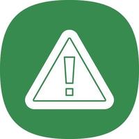 Caution Vector Icon Design