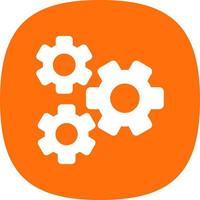 Cogwheel Vector Icon Design