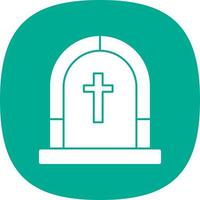 Funeral Vector Icon Design
