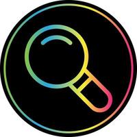 Magnifying Glass Vector Icon Design