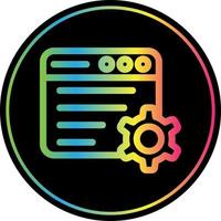 Data Management Vector Icon Design