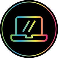 Laptop Screen Vector Icon Design