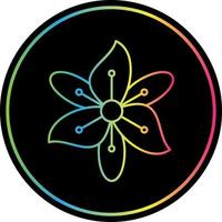 Freesia Vector Icon Design