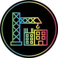 diseño de icono de vector de sitio de construcción