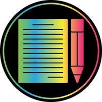 Contract Vector Icon Design