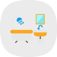 Bathroom Vector Icon Design