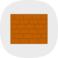 Brickwall Vector Icon Design