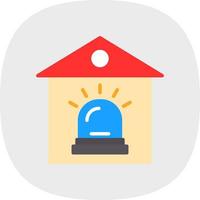 diseño de icono de vector de alarma de seguridad