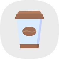 Coffee Cup Vector Icon Design