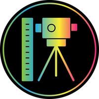 Theodolite Vector Icon Design