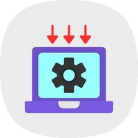 Data Processing Vector Icon Design