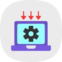 Data Processing Vector Icon Design